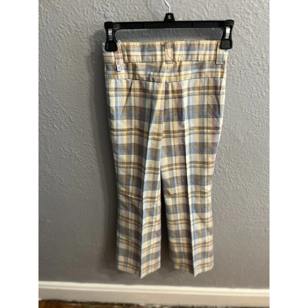 Vintage Boys Plaid Billy the Kid Pants‎ 1970s Plaid size